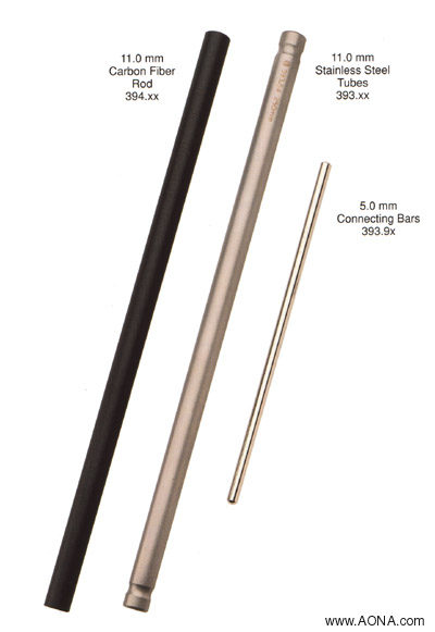 Carbon Fiber Rod, stainless steel tube, connecting bars