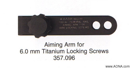 Aiming Arm for 6.0mm Titanium Locking Screws-357.096