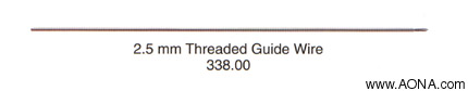 Threaded Guide Wire