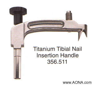 Titanium Tibial Nail Insertion Handle