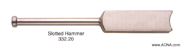 Slotted hammer