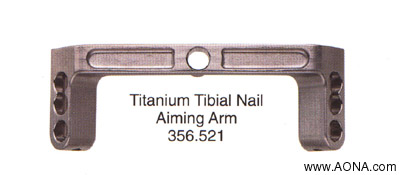 nail aiming arm