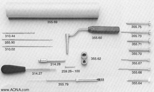 Universal Nail Locking Instrument and Implant Set [115.53]